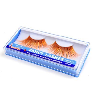 Wimpers Jumbo oranje en lametta superstar - 15226 Wimpers Jumbo oranje en lametta superstar - 15226