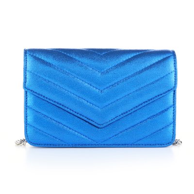 Party tasje met visgraatpatroon - Kobalt Blauw - 15145 Party tasje met visgraatpatroon - Kobalt Blauw - 15145