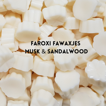 Musk and Sandalwood Fawaxjes Wax Melts - 15211