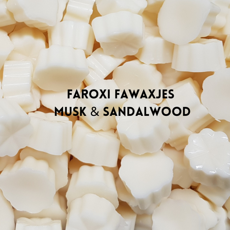 Musk and Sandalwood Fawaxjes Wax Melts 