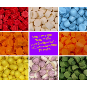 Ceras fundidas Fawaxjes - Paquete económico - 75 piezas