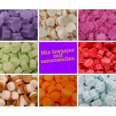 Fawaxjes Wax Melts Mix - Zelf Samenstellen - 15056 Fawaxjes Wax Melts Mix - Zelf Samenstellen - 15056