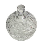 Glass candy dish