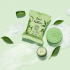 Zuiverende zeep met biologische groene thee en komkommer