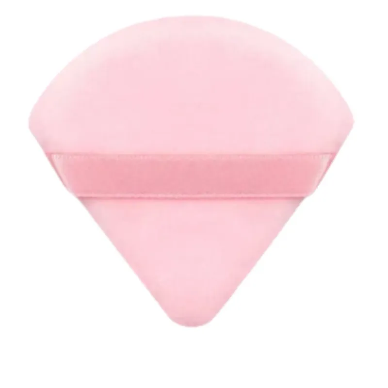 Velvet powder puff