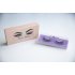Eyelash storage box - Light pink glitter - 15240