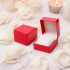 Luxury jewelry box red - 15163