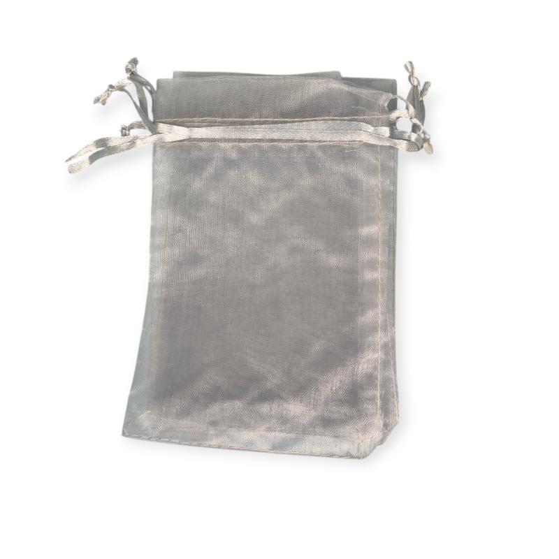 Organza Bags - Light Grey